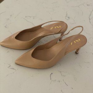 Inez of Spain Monica Walnut Napa Mule Size 6.5 B